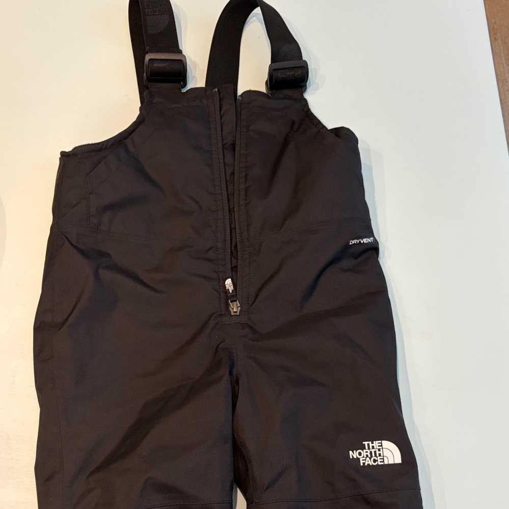 The North Face Black Insulated Bib Pants